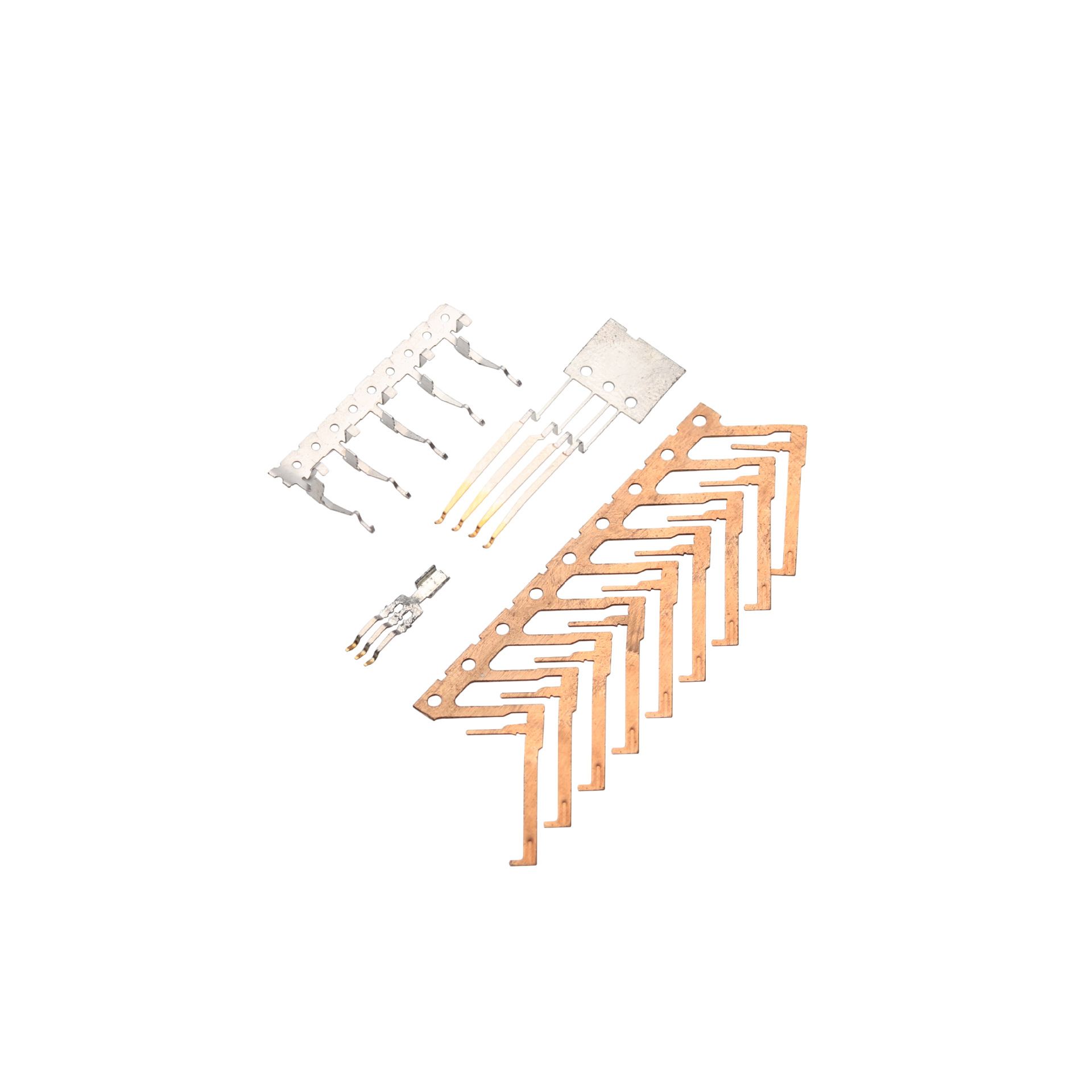 QD Slant Row Gold Plated Terminals
