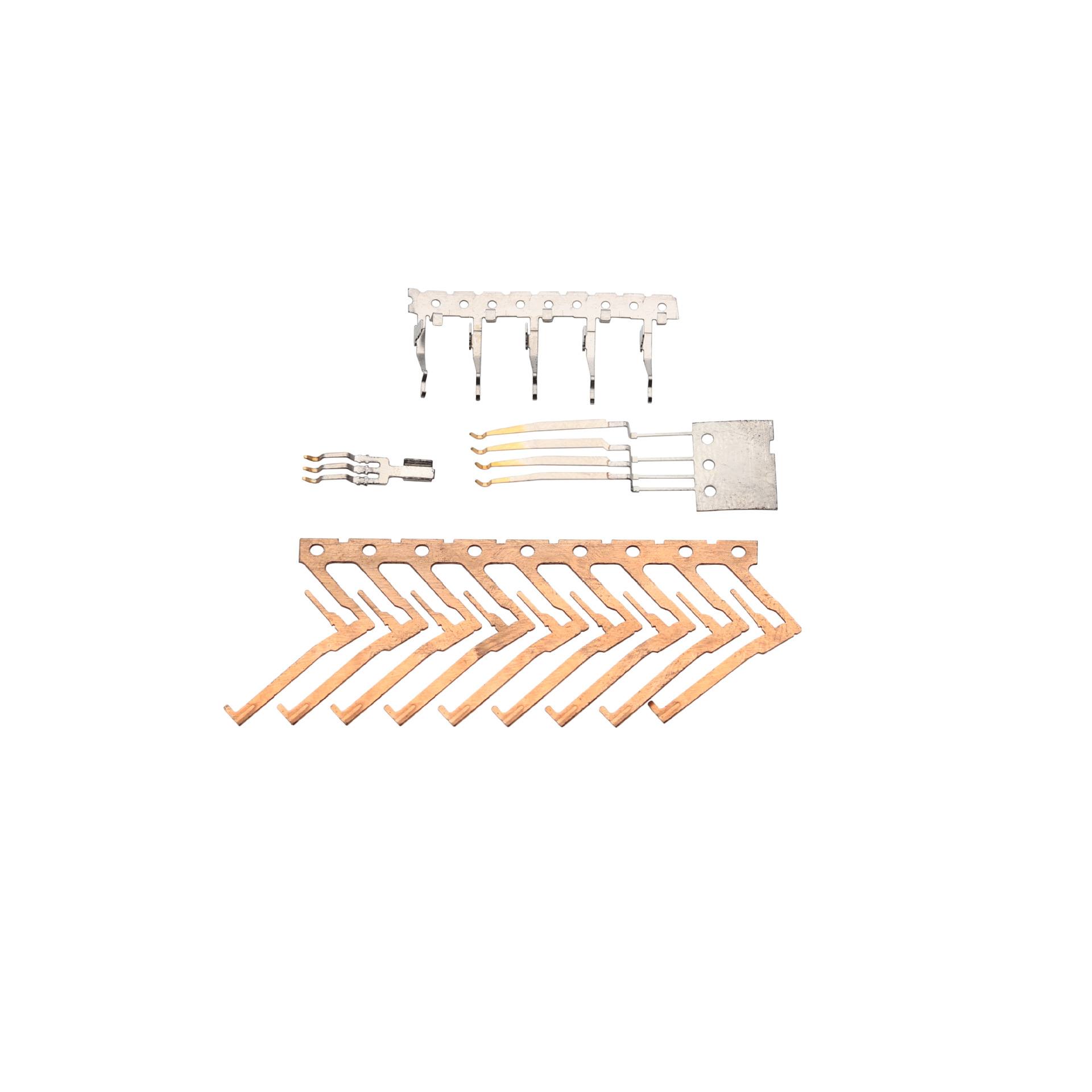 Enhancing Electrical Connections with QD Slant Row Gold Plated Terminals